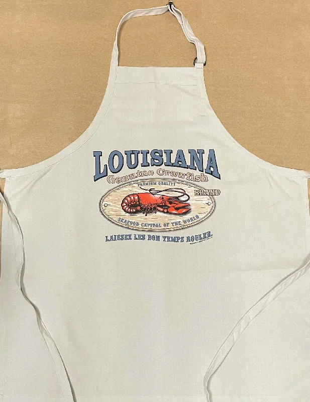 LA Genuine Crawfish - Adjustable Chef Apron