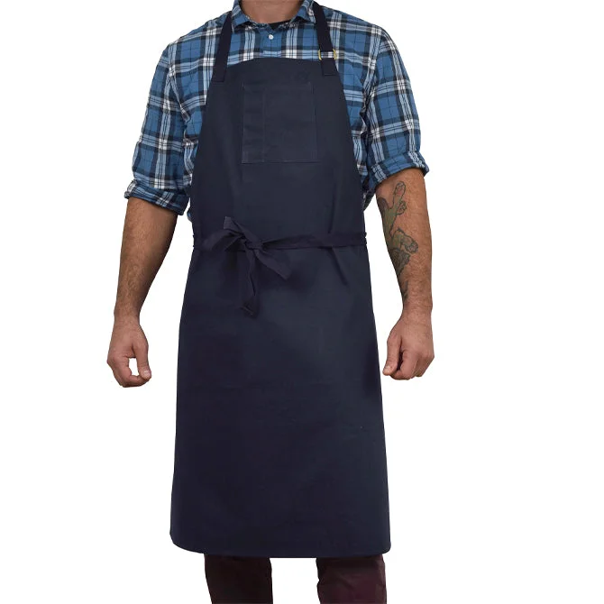 Navy Blue JB Prince Bib Apron