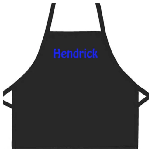 Personalized Apron Embroidered Name or Text Child Apron