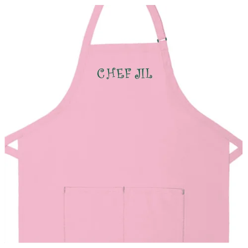 Personalized Apron Embroidered Name or Text