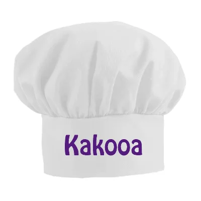 Personalized Chef Hat