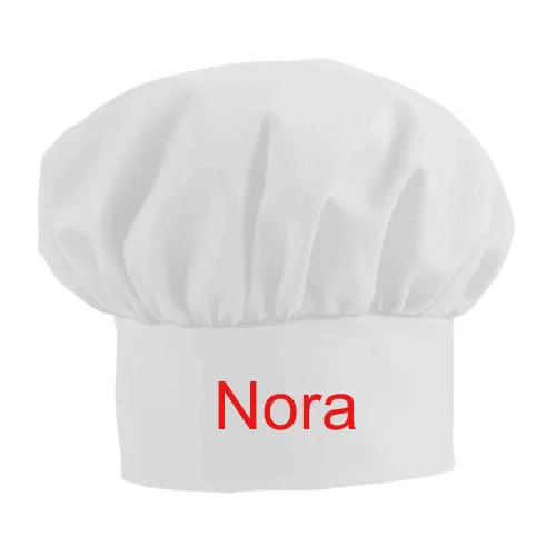 Personalized Chef Hat