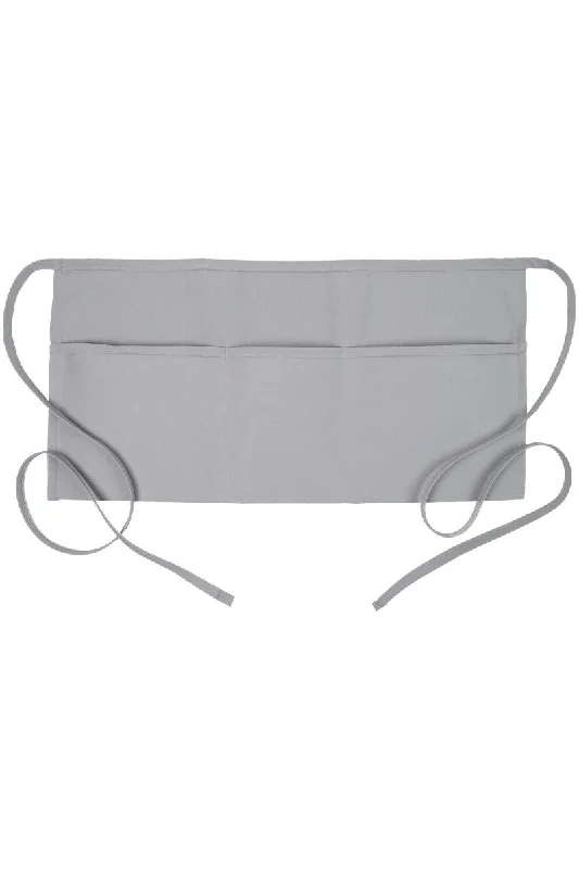 Silver Waist Apron (3 Pockets)