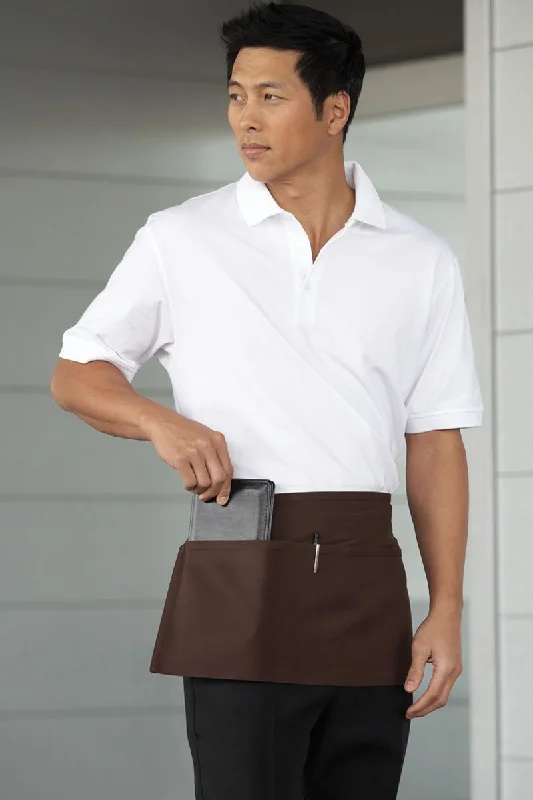 Brown Waist Apron (2 Pockets)