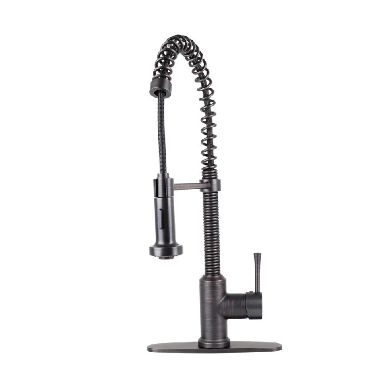 Brienza by Italia Spring Pull Down Kitchen Faucet Oil Rubbed Bronze