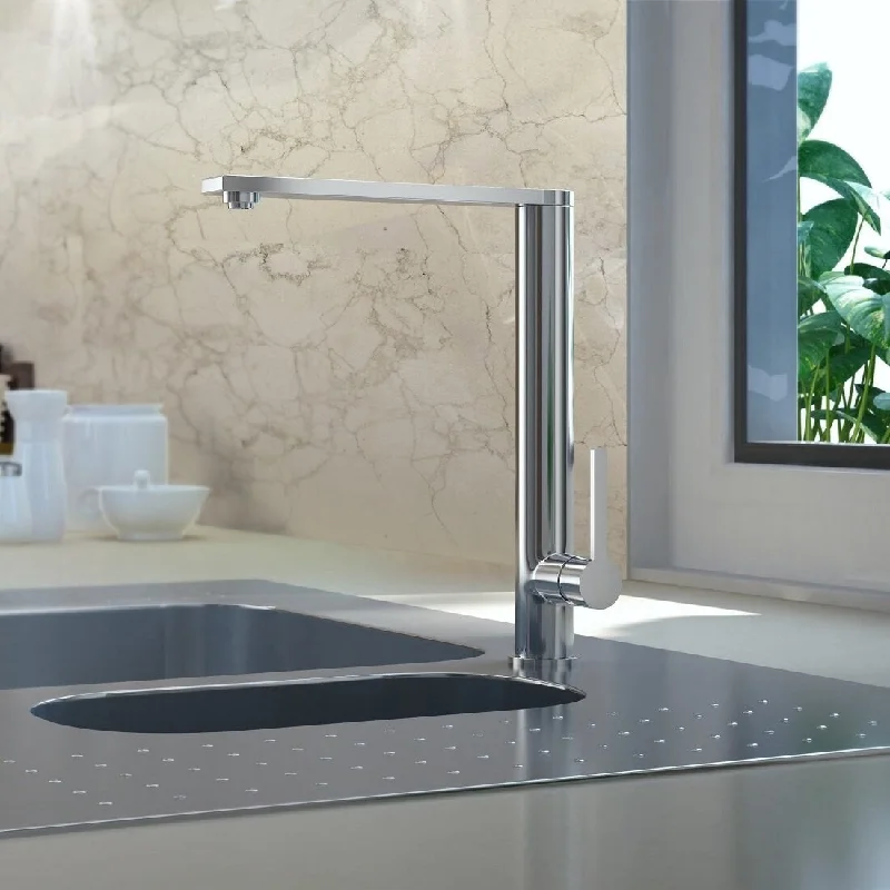 Cebu Collection. Swivel kitchen faucet. Gun Metal finish. By Lulani