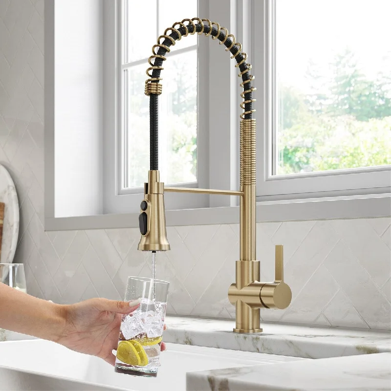 Commercial Style Pull-Down Single Handle Water Filter Kitchen Faucet for Reverse Osmosis or Water Filtration System