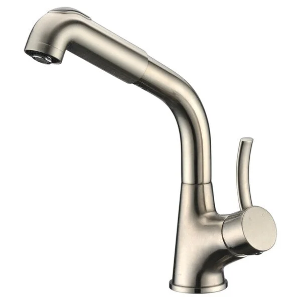 Dawn® Sleek Single-lever pull-out spray kitchen faucet, Brushed Nickel