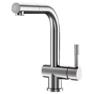 Dublin Stainless Steel Deck Mount Kitchen Faucet