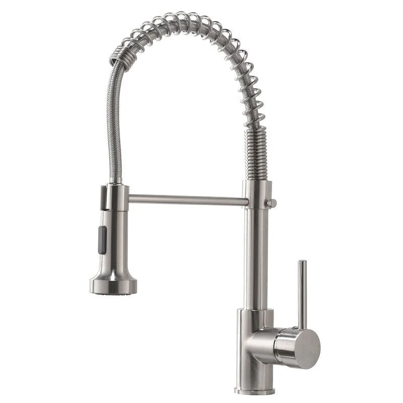 EPOWP Kitchen Faucet swivels 360 degrees with Pull Down Sprayer