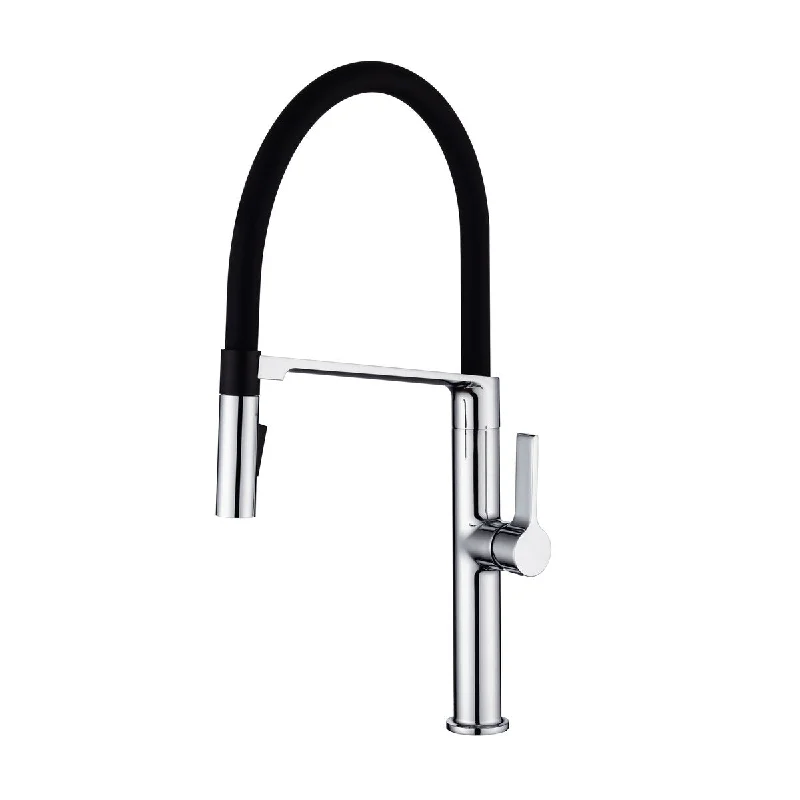 EPOWP Pull-Down Kitchen Faucet with Two Functional Sprayer