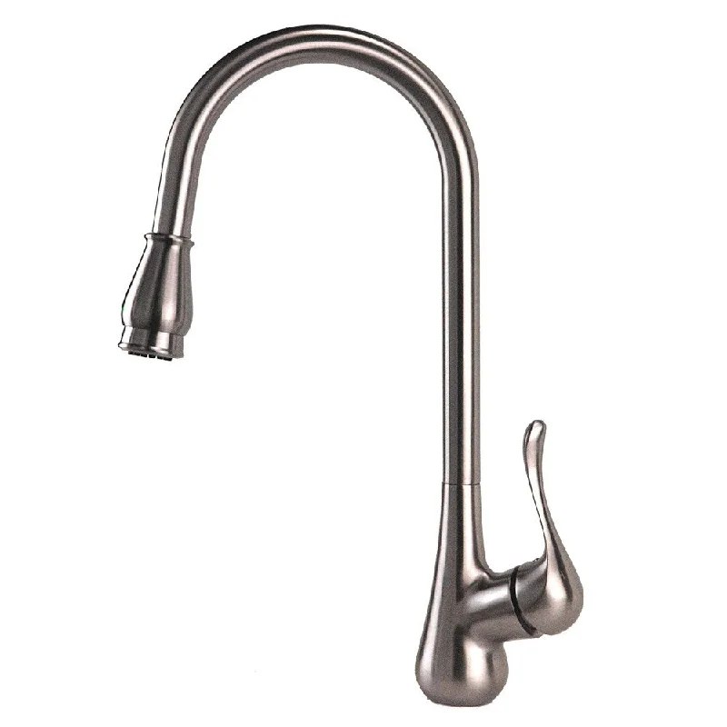 Fontaine Carolina Brushed Nickel 1-handle Kitchen Faucet