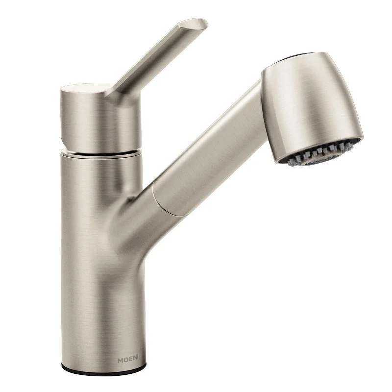 Method Spot Resist Stainless One-Handle Pullout Kitchen Faucet