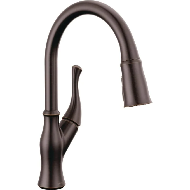 Oil Rubbed Bronze Kitchen Faucet, Kitchen Faucets with Pull Down Sprayer, Kitchen Sink Faucet, with Magnetic Docking