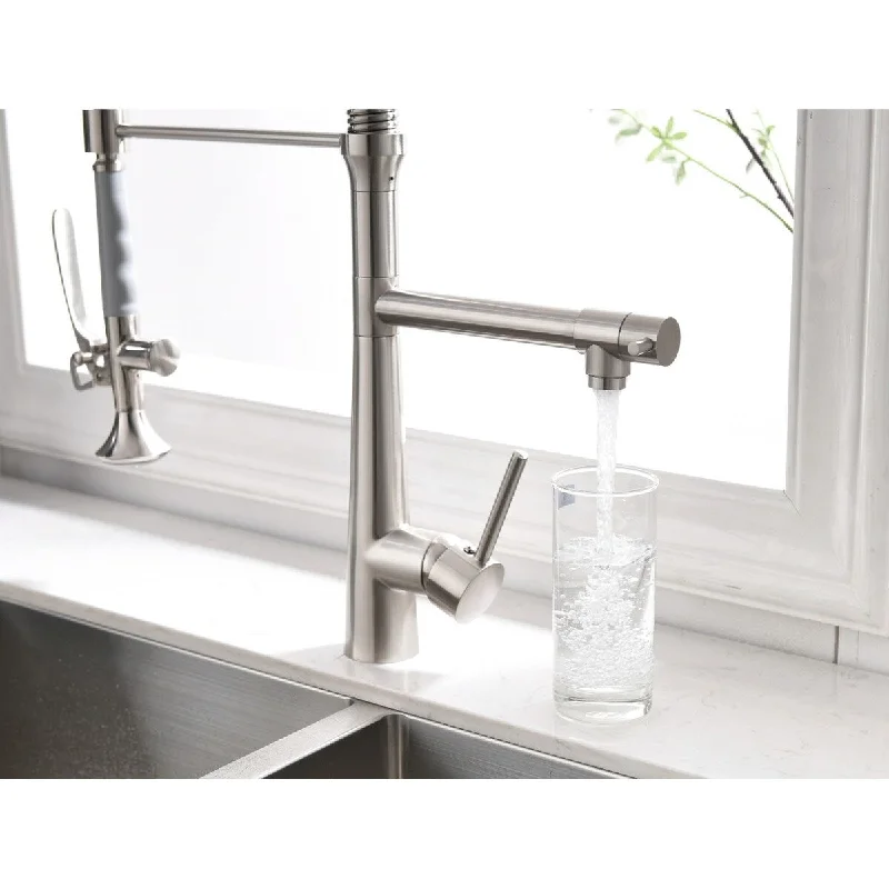 Pull Down Single Handle Kitchen Faucet