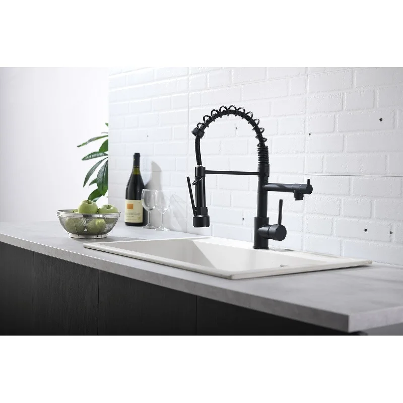 Pull-Down Spray Kitchen Faucet - Faucet - Chrome