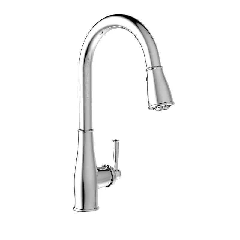 RUS78CCP Single Handle Pull-Down Kitchen Faucet, Polished Chrome