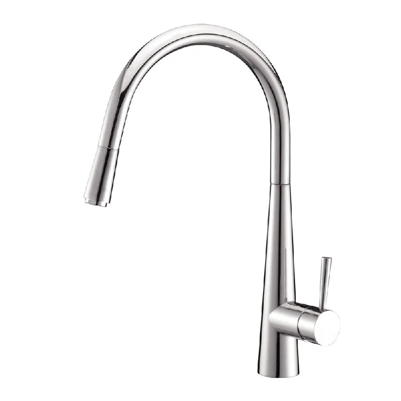 Ruvati RVF1221CH Pullout Spray Kitchen Faucet - Polished Chrome