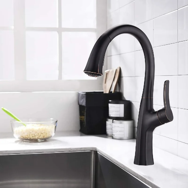 Single Handle Pull down Kitchen Faucet