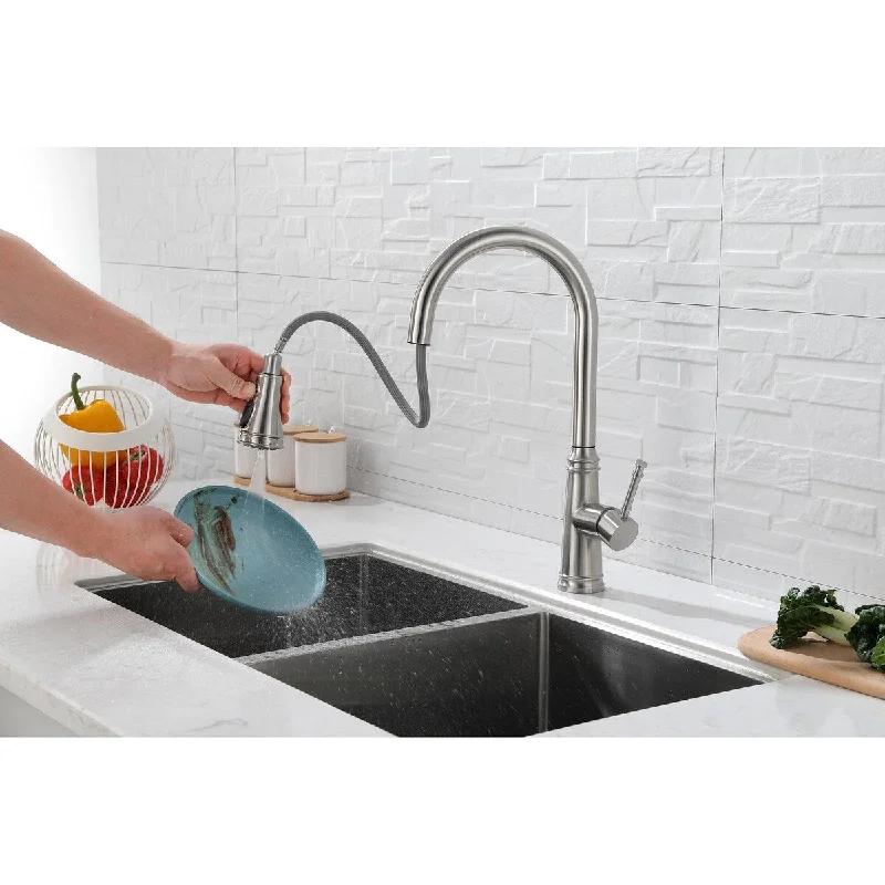 Touch Kitchen Faucet with Pull Down Sprayer