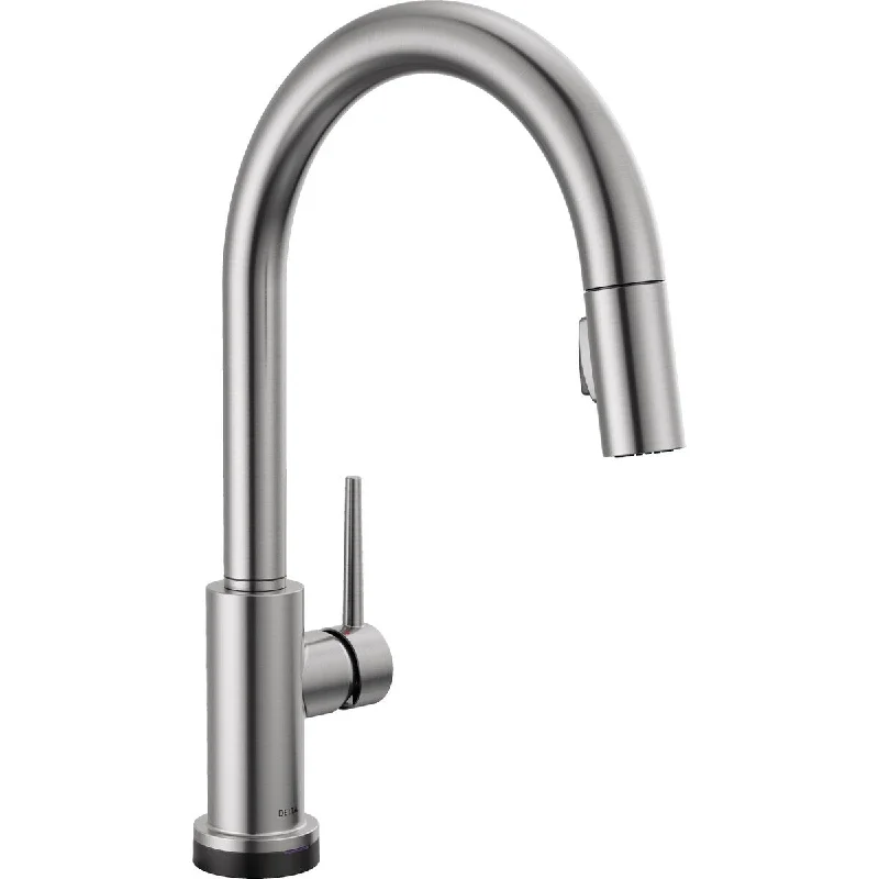 Trinsic Touch Kitchen Faucet Brushed Nickel, Kitchen Faucets with Pull Down Sprayer, Kitchen Sink Faucet, Touch2O Technology