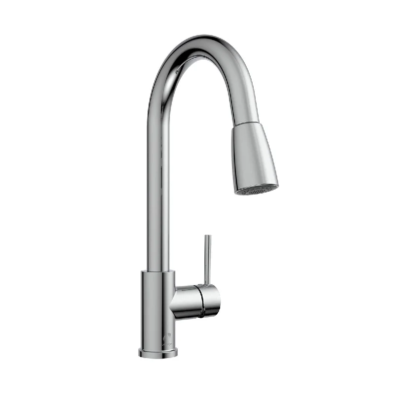 URB78CCP2 Single-Handle Pull-Down Kitchen Faucet, Polished Chrome