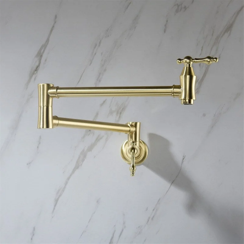 Wall Mount Pot Filler Kitchen Faucet