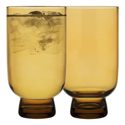 Arlo S/4 Hi Ball Tumbler Amber