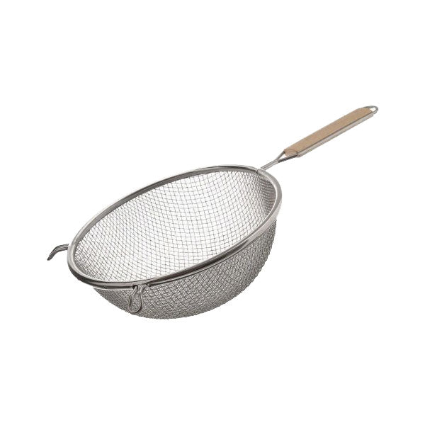 Double Mesh Strainer, Fine, 10.25"