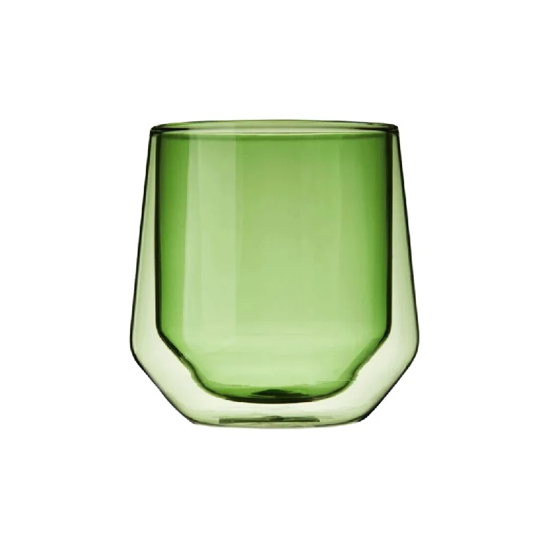 Double Walled Aurora Tumblers // Green // Set of 2