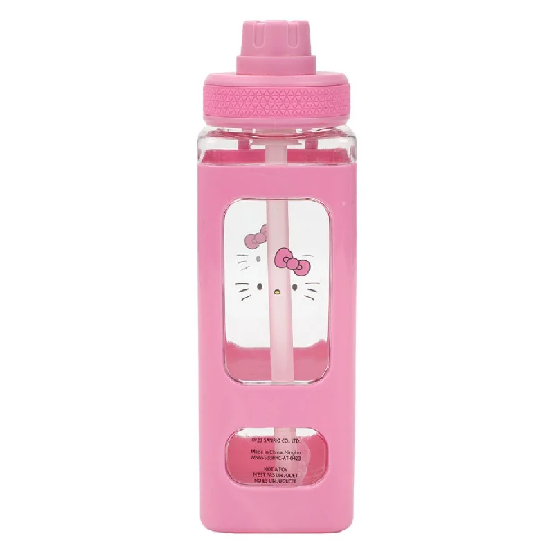 Hello Kitty 24oz Square Travel Water Bottle