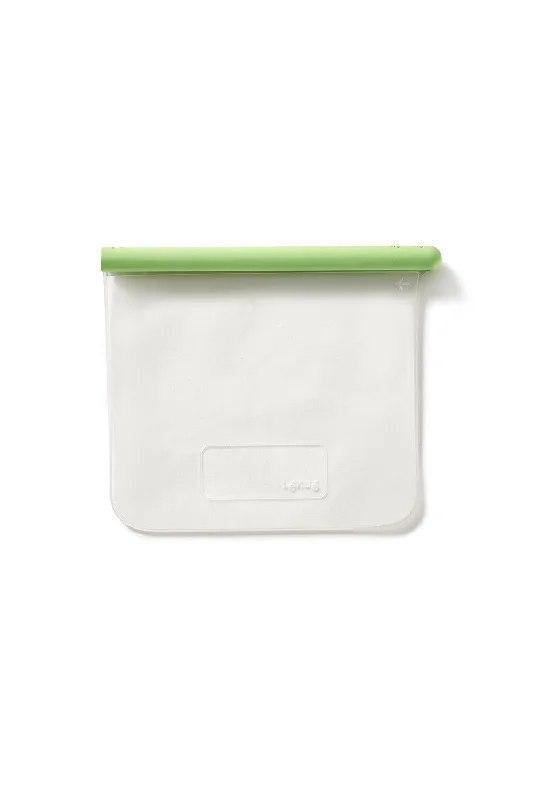 Lekue Reusable Silicone Flat Bags, Airtight for Storage, Medium