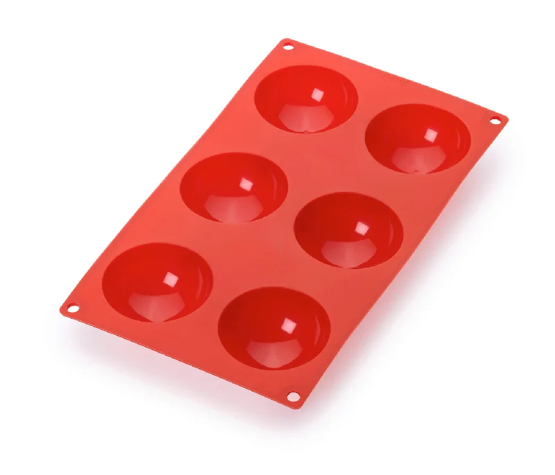 Lekue Silicone 6 Cavity Semi Sphere Baking Mold