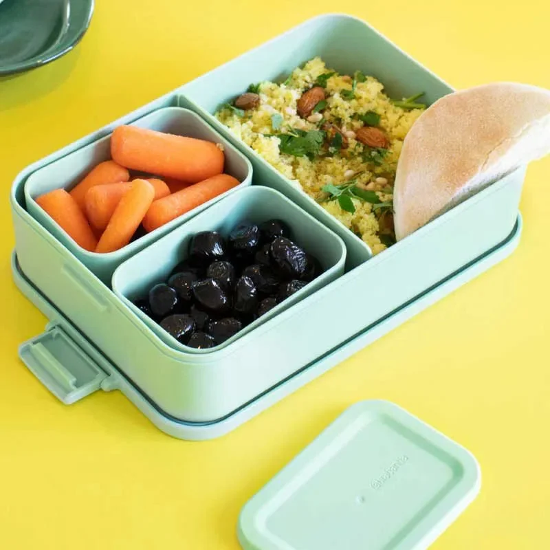 Brabantia Large Make & Take Lunch Box Bento | 7 x 10 x 2 inches