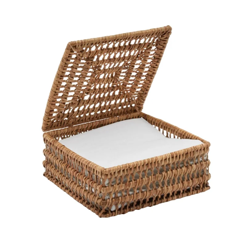 Natural Rattan Napkin Holder