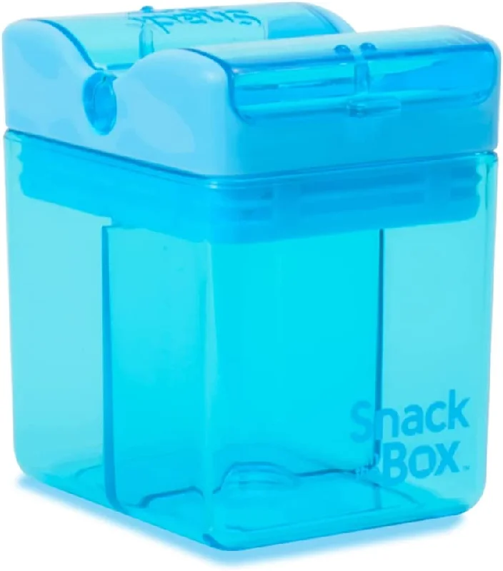 Precidio Design Snack in the Box Eco-Friendly Reusable Snack Container, Blue