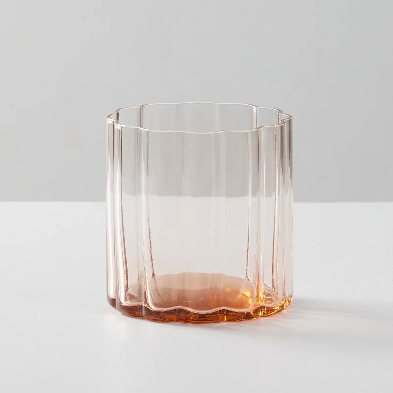 Ripples Tumbler - Short - Peach