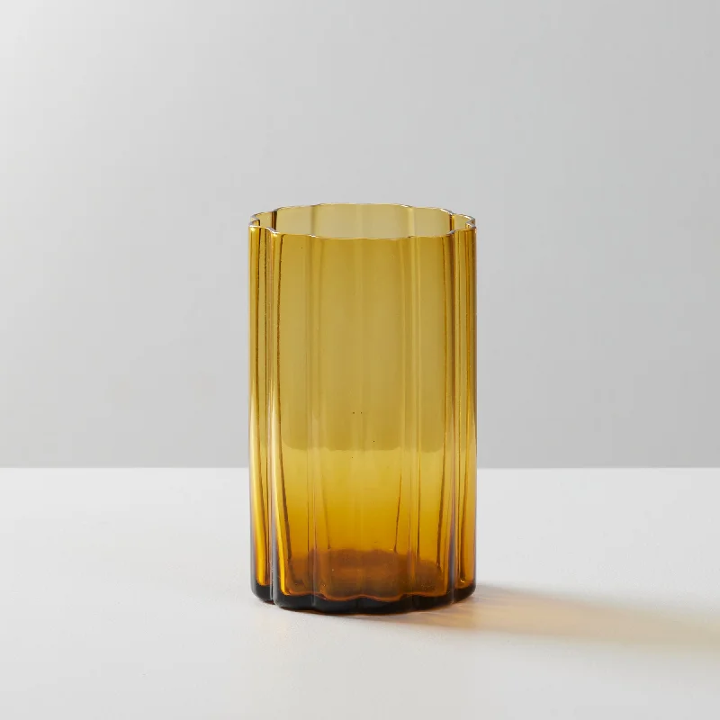 Ripples Tumbler - Tall - Light Amber