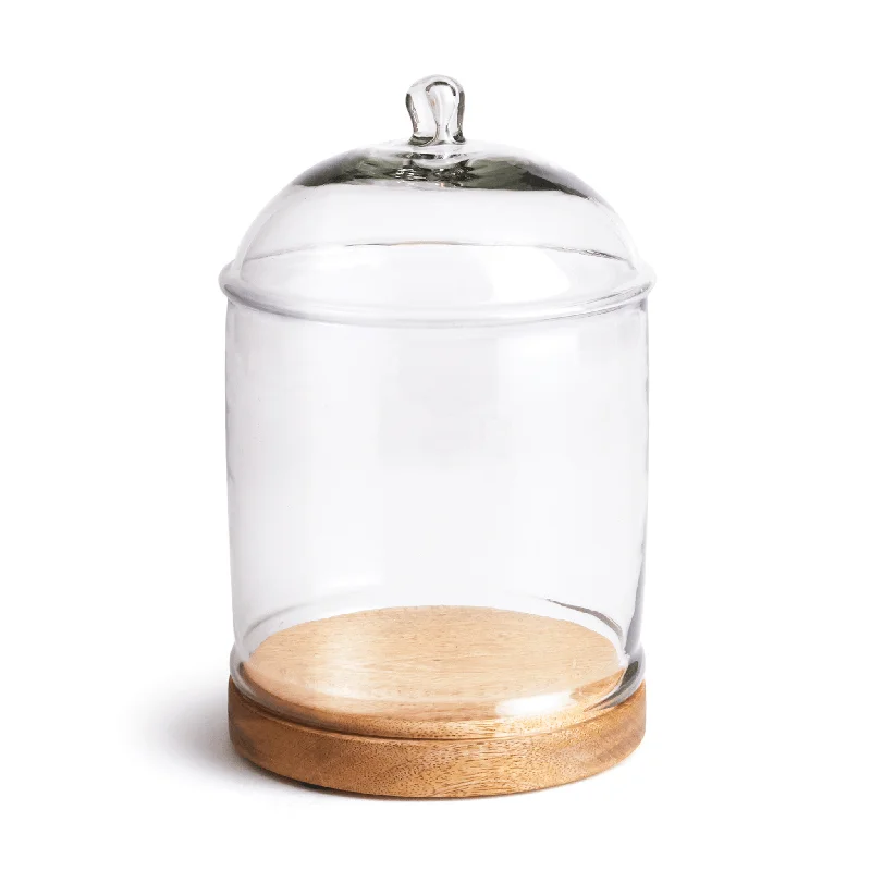 Small Adrien Cloche with Base