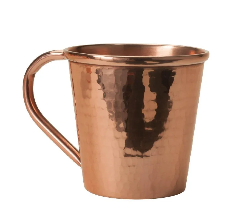 Solid Copper Mule Mug, Copper Handle, 18 oz