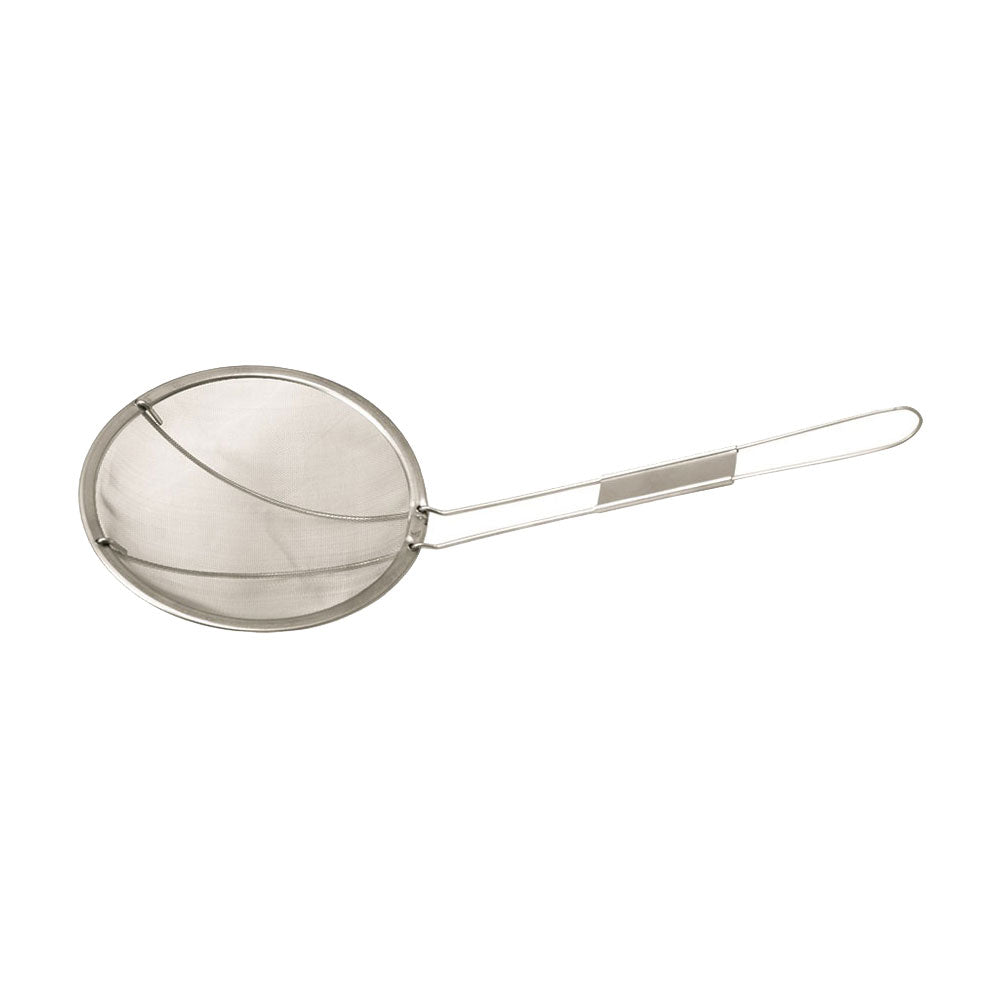 Stainless Steel Super Fine Round Skimmer, 7"