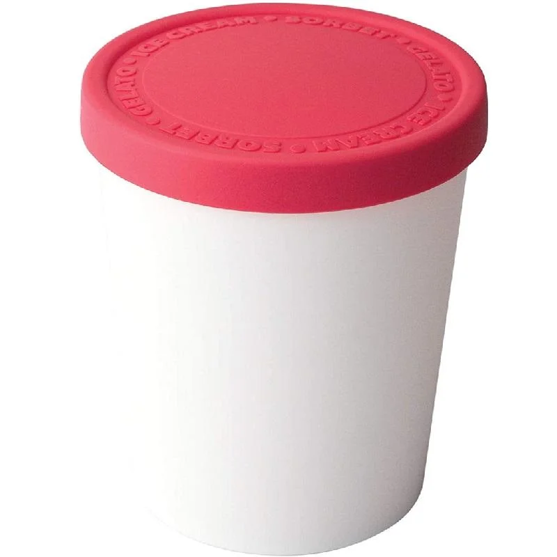 Tovolo 1-Quart Raspberry Ice Cream Tub