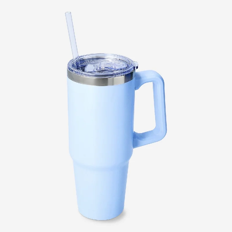 Tumbler with lid and straw - 880 ml