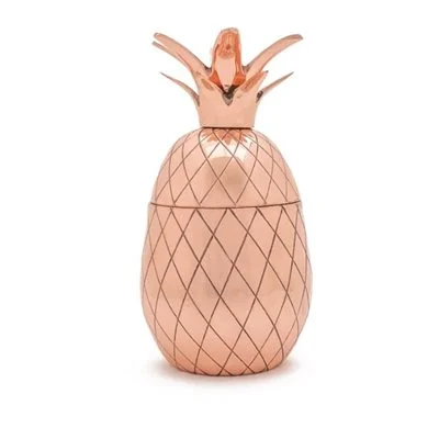 W&P 12 Oz Pineapple Cocktail Tumbler, Copper*