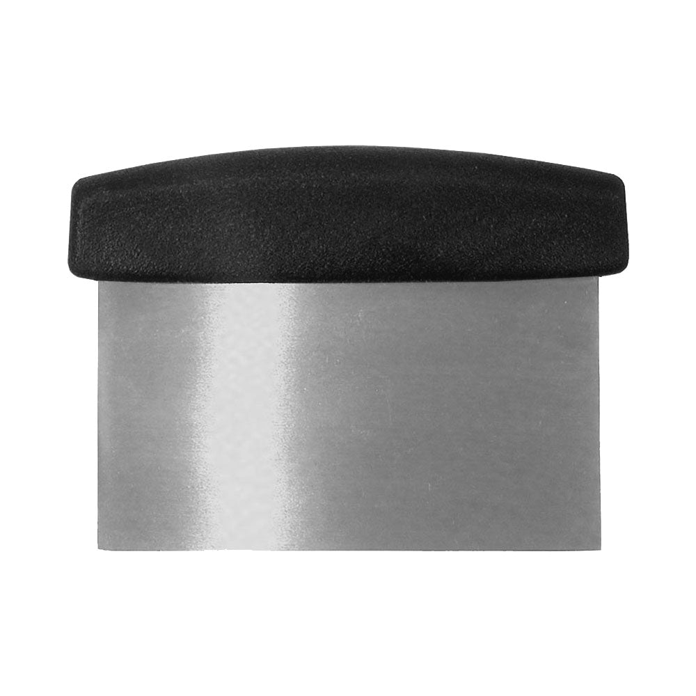 Winco DSC-2 Stainless Steel Dough Knife / Bench Scraper, 3" x 6"