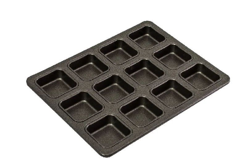 Bakemaster 12 Cup Square Brownie Pan 34x26cm