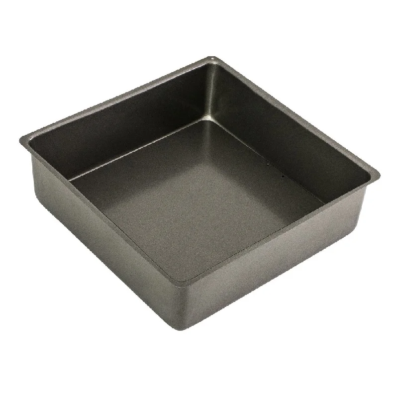 Bakemaster Loose Base Square Cake Pan 25x8cm