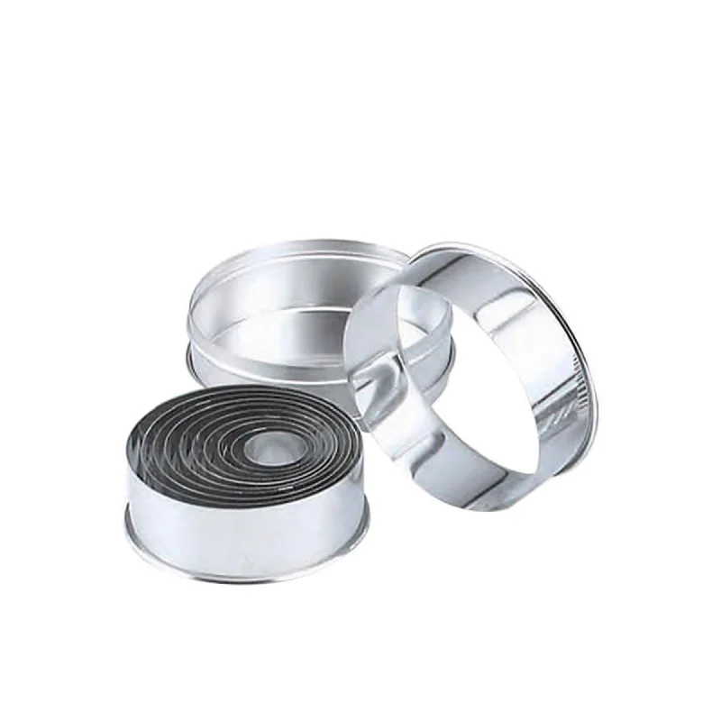 Chef Inox Plain Cookie / Pastry Cutters