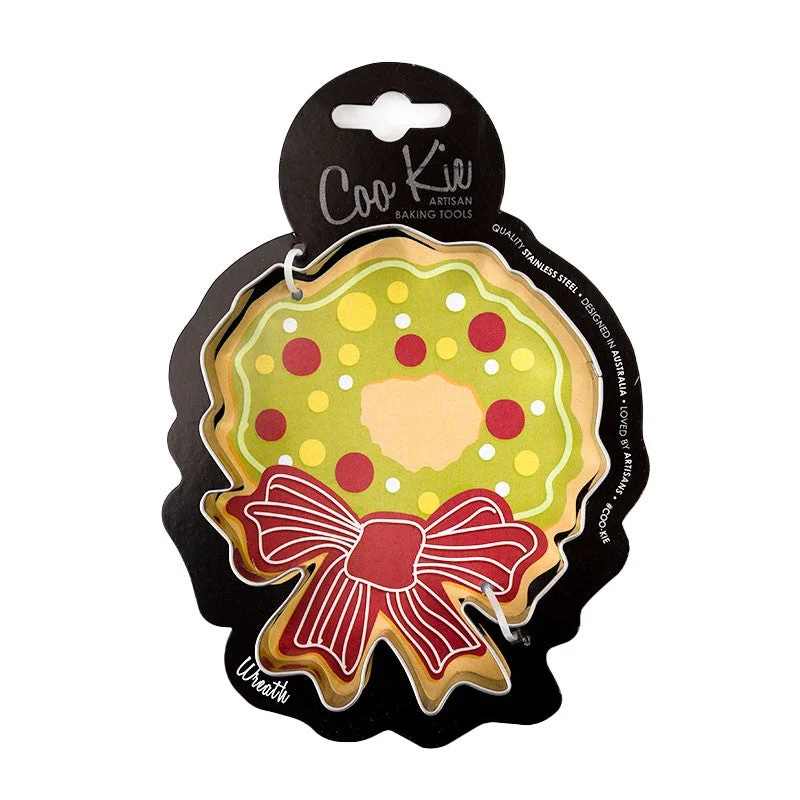 Coo Kie Wreath Cookie Cutter