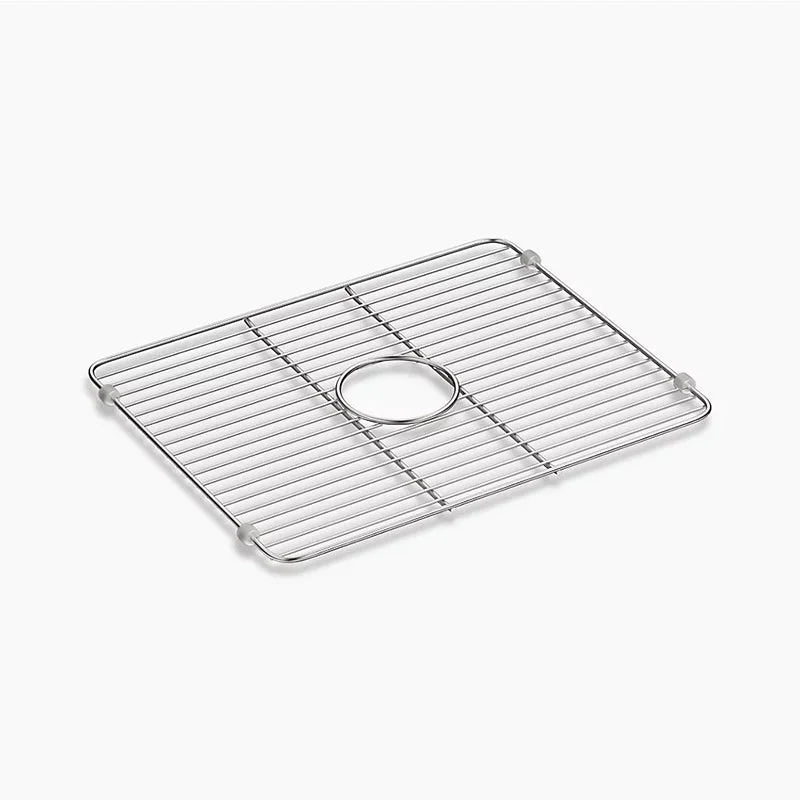 Iron/Tones Stainless Steel Sink Grid (14.31" x 17.81" x .75")